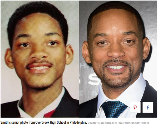 這些大明星中學(xué)時(shí)期原來是這個(gè)樣子的（組圖）