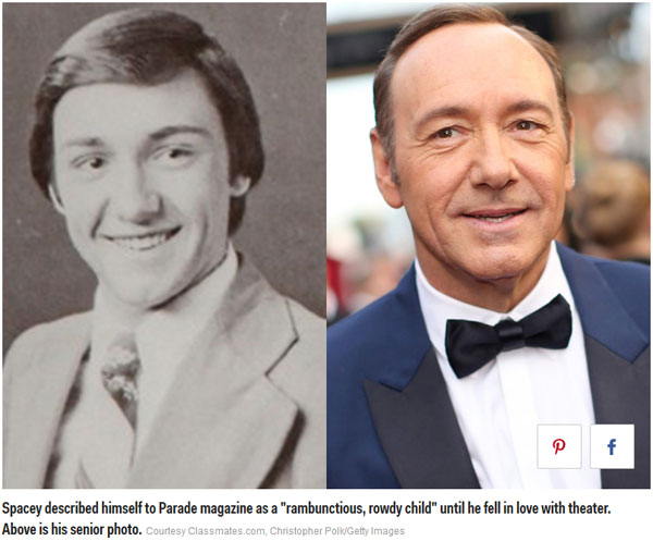 這些大明星中學時期原來是這個樣子的(組圖)