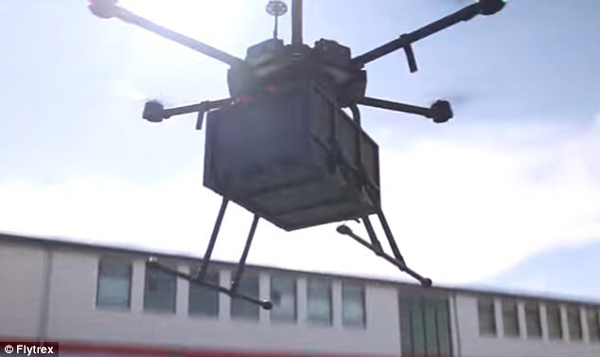 4分鐘送貨上門,無人機送外賣開始在冰島商用