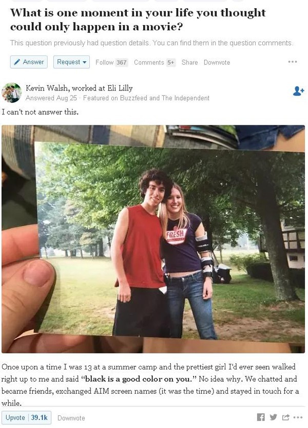 Quora網友分享輕生前神奇經歷:未來妻子的一通電話救了我