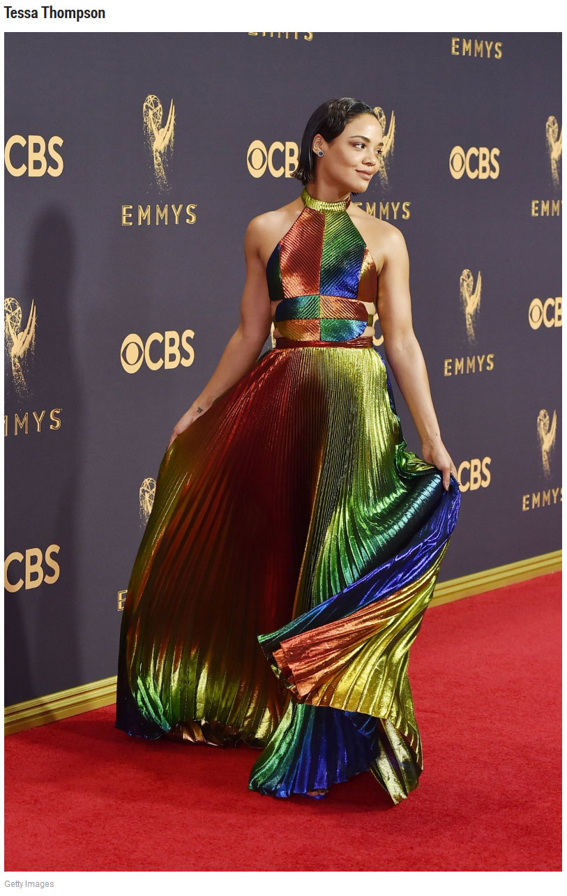 2017艾美獎獲獎名單揭曉 看最美紅毯瞬間（組圖）