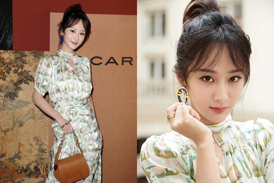 驚艷！中國女星登陸2017巴黎時裝周（組圖）