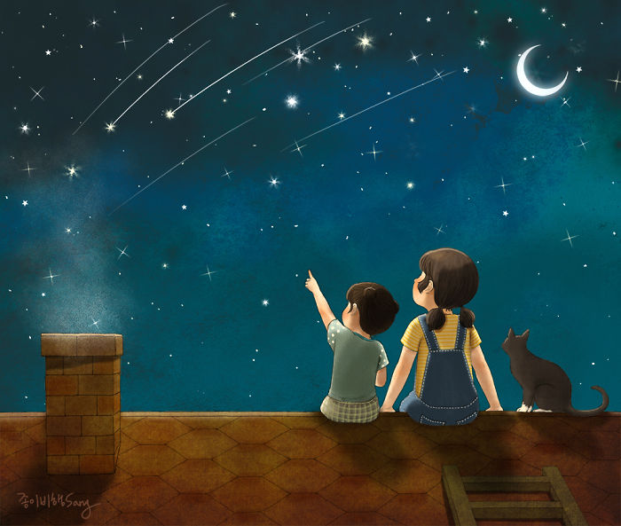 有親姐妹是什么感覺？讓插畫師來告訴你（組圖）