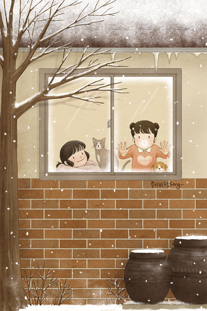 有親姐妹是什么感覺？讓插畫師來告訴你（組圖）