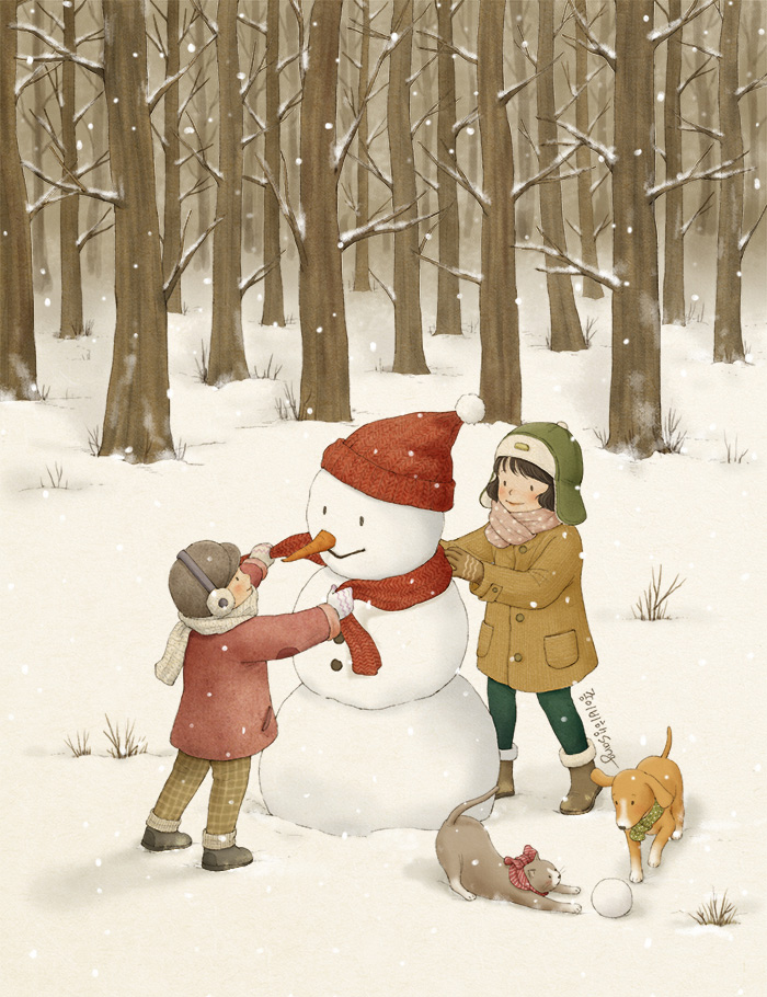 有親姐妹是什么感覺？讓插畫師來告訴你（組圖）