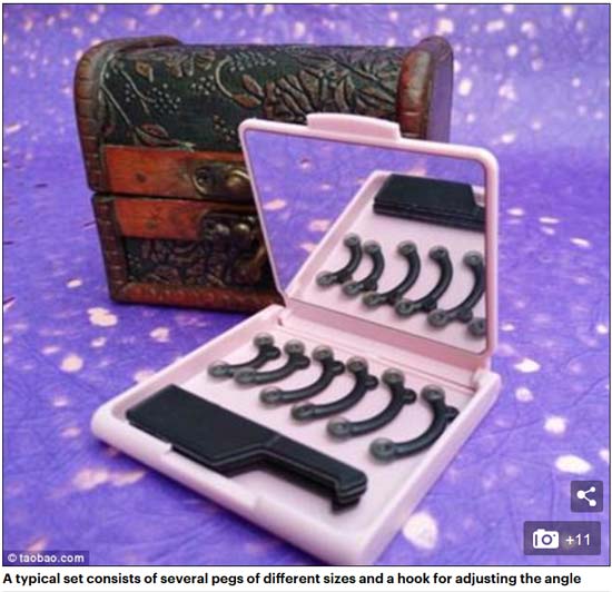 中日韓女性流行“美鼻神器” 專家警告:有生命危險