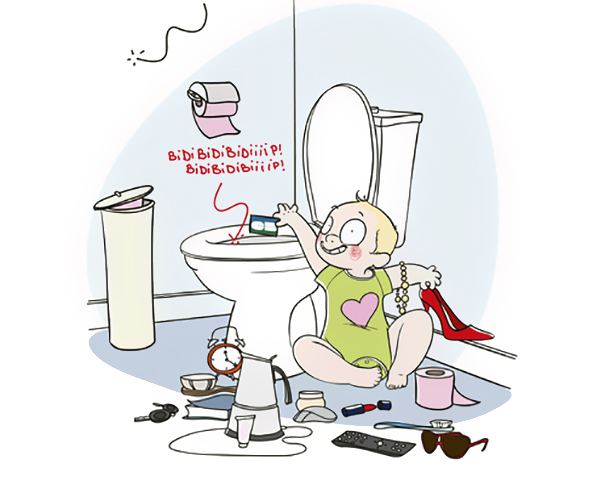 漫畫組圖：有了娃之后的真實寫照