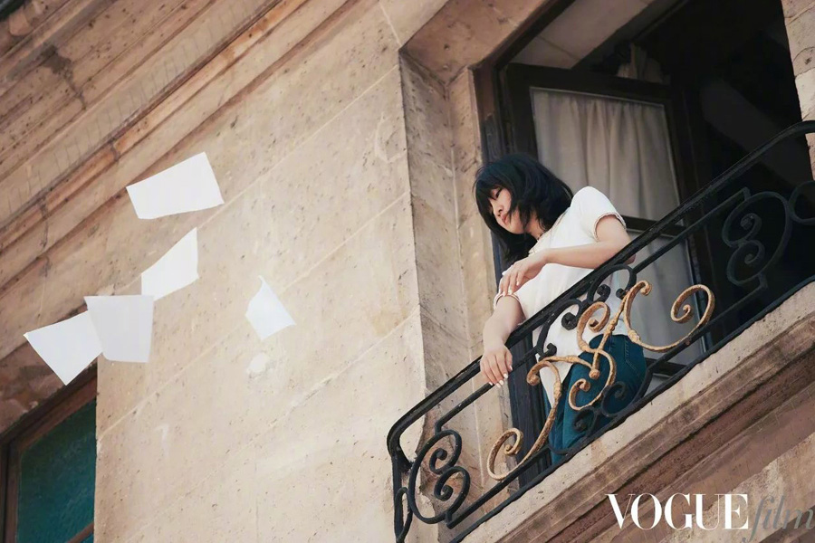 胡歌周迅合體拍時裝短片 演繹邂逅與離別似經典電影（組圖）