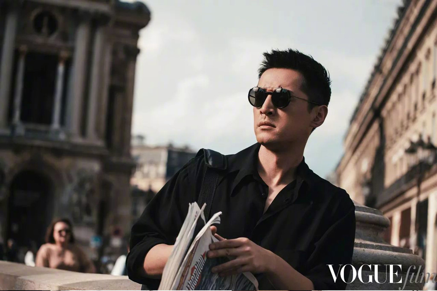 胡歌周迅合體拍時裝短片 演繹邂逅與離別似經(jīng)典電影（組圖）