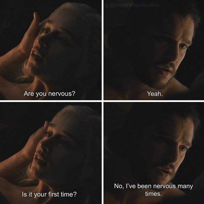 笑崩！《權力的游戲》惡搞版對白（組圖）