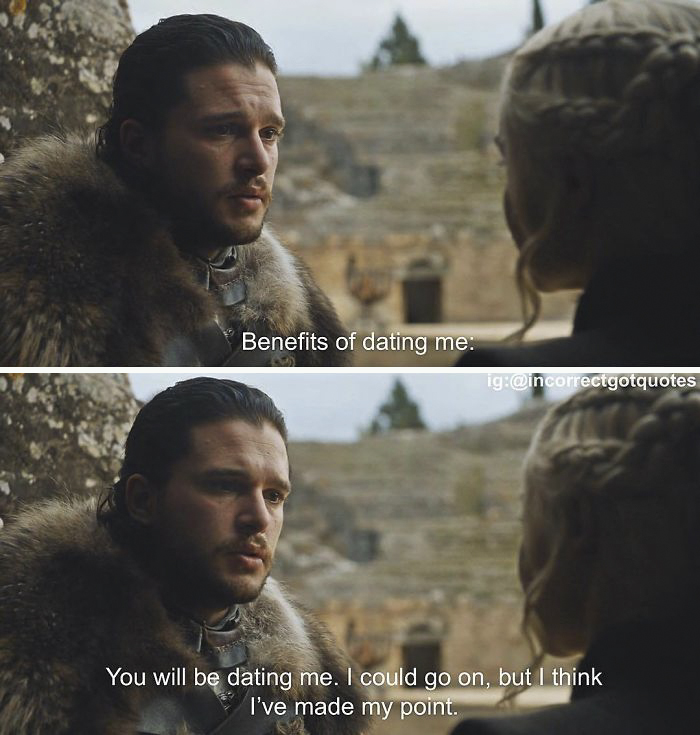 笑崩！《權(quán)力的游戲》惡搞版對白（組圖）