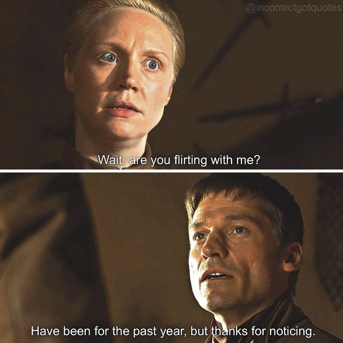 笑崩！《權(quán)力的游戲》惡搞版對(duì)白（組圖）