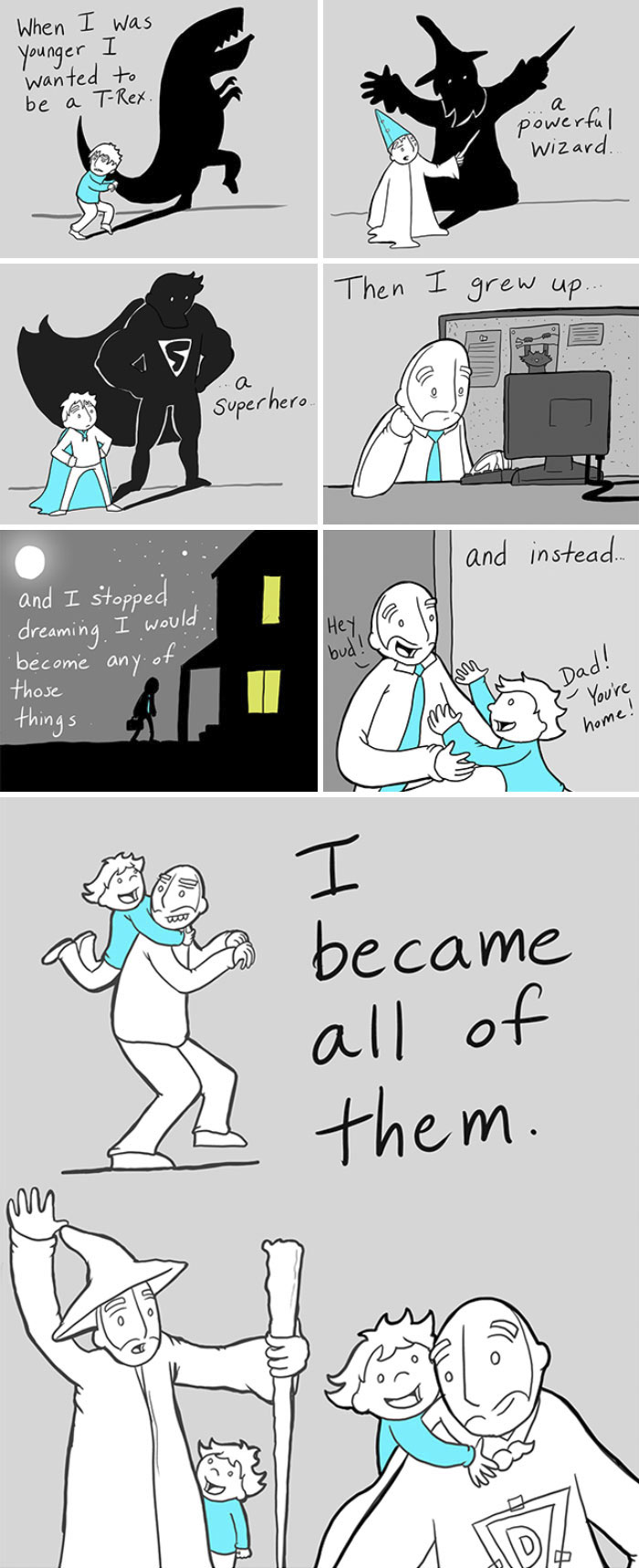 新時(shí)代的《父與子》漫畫（組圖）