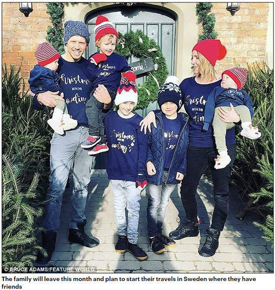 完美房車算什么？英國夫婦賣掉一切帶娃去環游世界