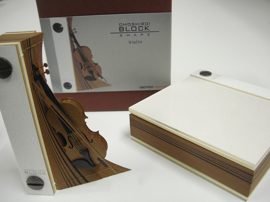 神奇！內藏玄機的便箋本（組圖）