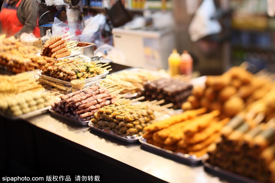 2018平昌冬奧會：探尋首爾明洞區街頭小吃 體驗舌尖上的韓國（組圖）