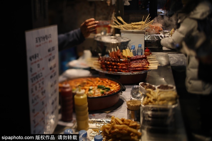 2018平昌冬奧會：探尋首爾明洞區街頭小吃 體驗舌尖上的韓國（組圖）