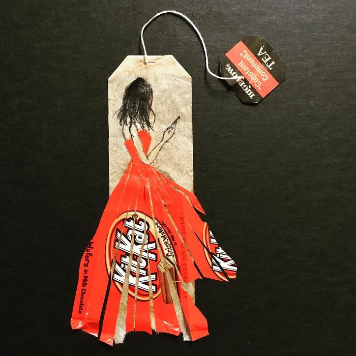 最美的手繪日記：茶袋物語（組圖）