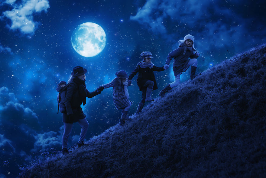 攝影師一家的神奇冒險（組圖）