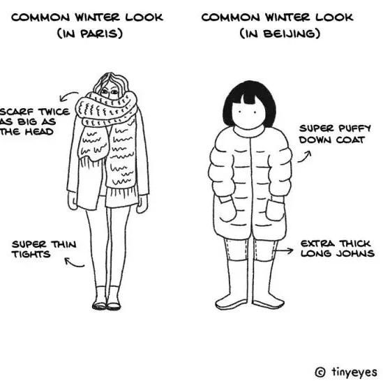 這組漫畫高能了！中國姑娘讓你秒懂中西方文化差異（組圖）