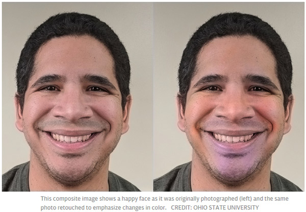 無處可藏！科學家教你根據(jù)臉色來判斷各種情緒