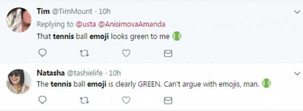 網球到底是黃色還是綠色？看看費德勒怎么說