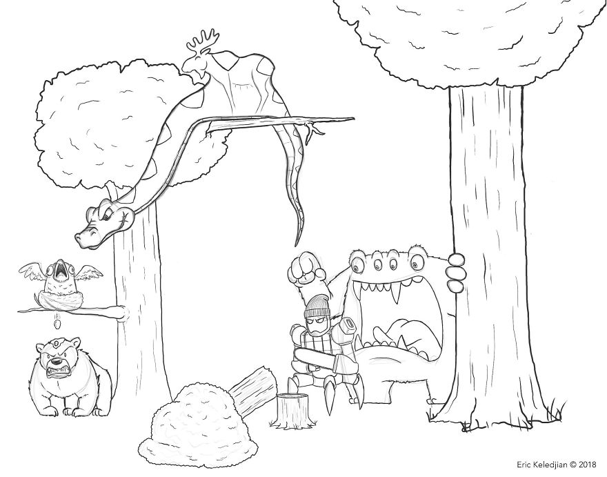 每天往這張畫上加一個人物，19天后……（組圖）