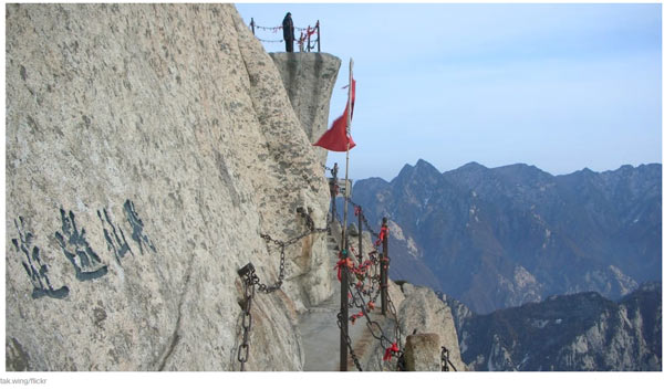 夠膽你就來：中國最驚險的戶外景點（組圖）