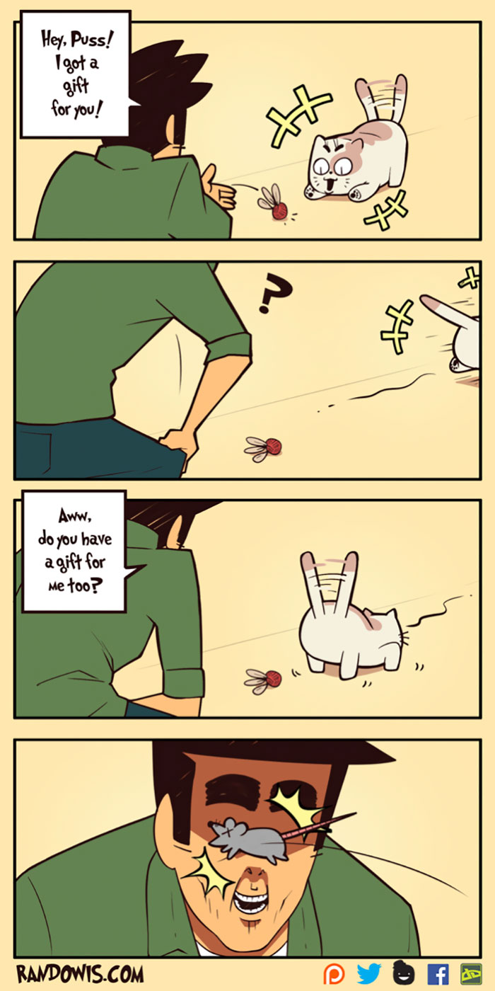 笑到臉疼：漫畫記錄下令人尷尬的社交瞬間（組圖）