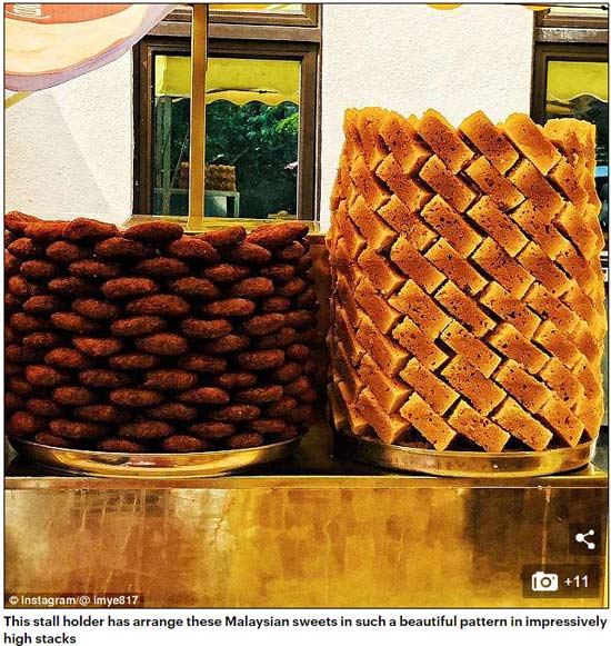 食物“疊疊樂”成社交媒體新潮流 網友爭相挑戰（組圖）