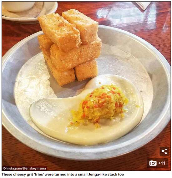 食物“疊疊樂”成社交媒體新潮流 網友爭相挑戰（組圖）