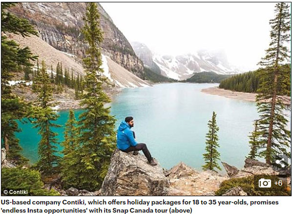 無拍照不假期！千禧一代熱衷“朋友圈旅游”