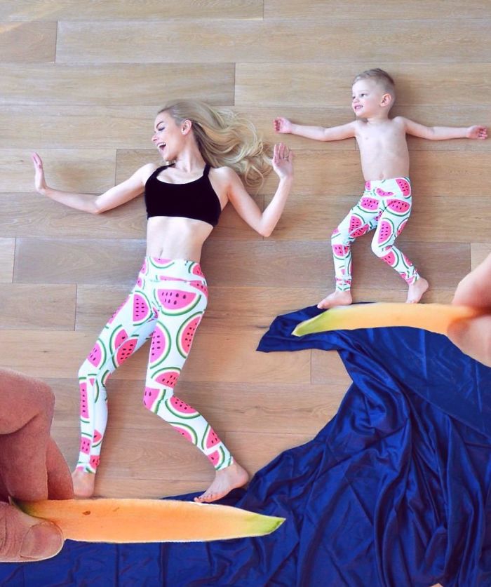 搞笑一家人：原來全家福還可以這么拍（組圖）