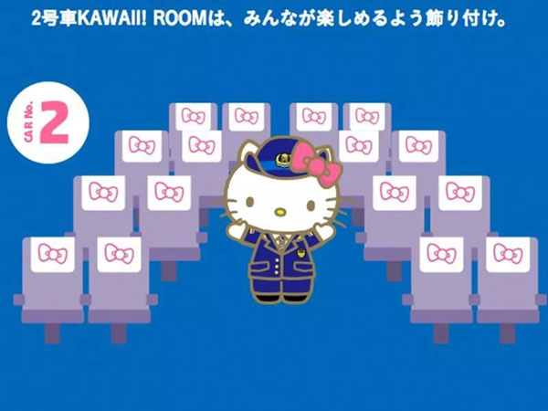少女心爆棚！日本Hello Kitty主題新干線粉嫩出發