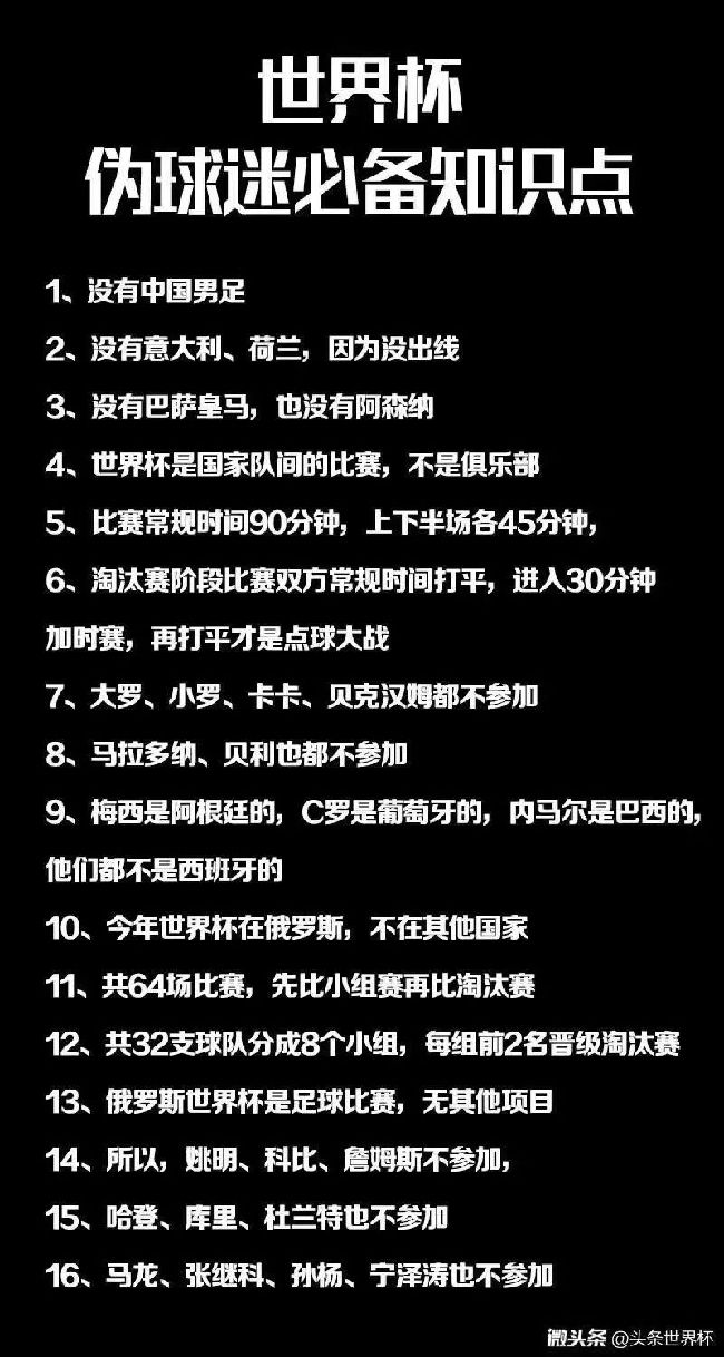 世界杯看球(臉)指南:能不能愉快度過這個(gè)夏天就靠它了!