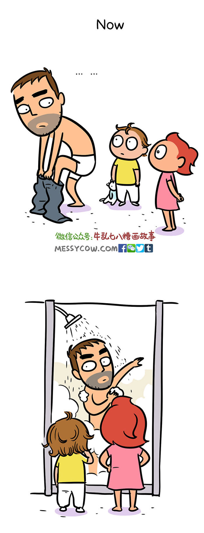 當爸前 VS 當爸后：天知道我經歷了什么……（組圖）