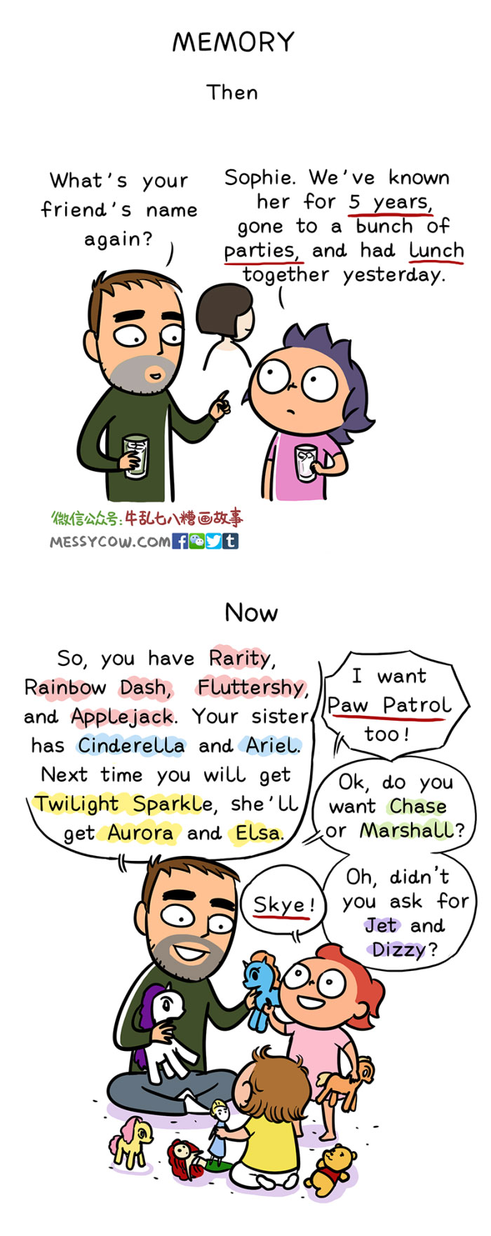 當爸前 VS 當爸后：天知道我經(jīng)歷了什么……（組圖）