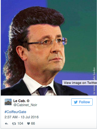 奧朗德深陷“理發(fā)門” 御用理發(fā)師月薪上萬(wàn)歐元