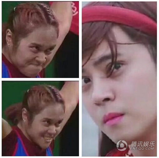 奧運選手撞臉明星 細數賽場上的明星臉