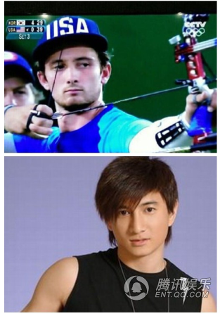 奧運選手撞臉明星 細數賽場上的明星臉