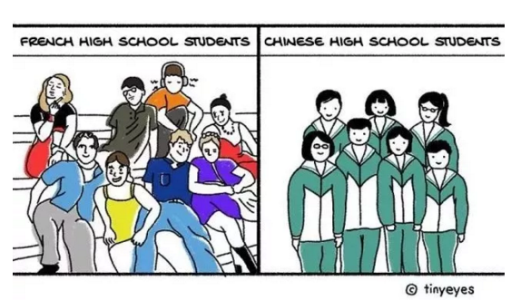 這組漫畫高能了！中國姑娘讓你秒懂中西方文化差異（組圖）