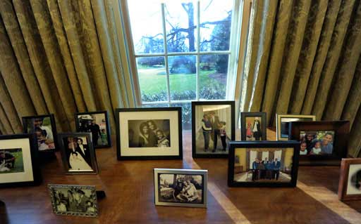 白宮橢圓形辦公室漸成奧巴馬風格