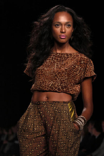 Project Runway Spring 2011 collection at New York Fashion Week