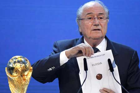 英國申辦世界杯失利 給贏家俄羅斯冷臉