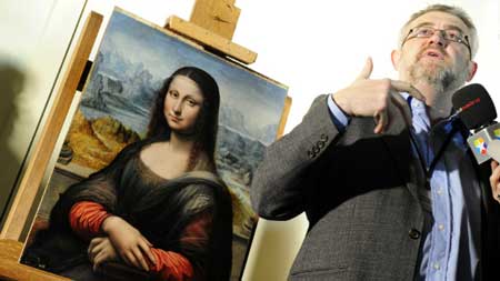 《蒙娜麗莎》“雙胞胎”版亮相