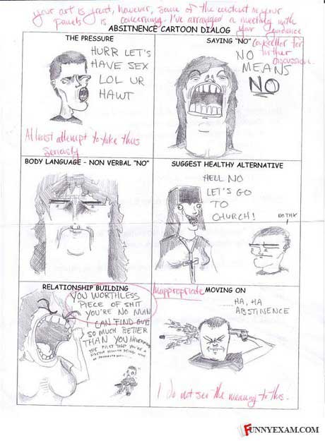 英網站公布歡樂答題 令老師哭笑不得