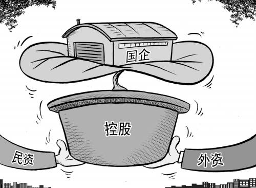 中國將積極發展“混合所有制經濟”