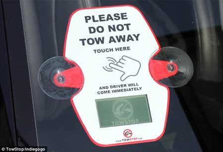 跟罰單說再見?智能貼紙短信提醒車主移車