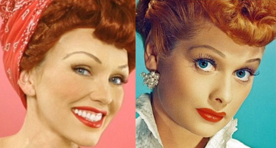 美國化妝師展現神奇化妝術 瞬間變身各路明星