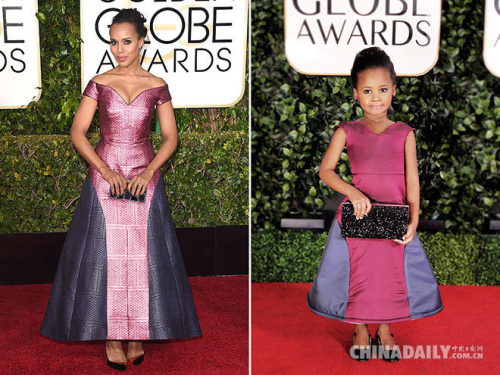 童版金球獎紅毯來了！小喬治·克魯尼夫婦萌翻